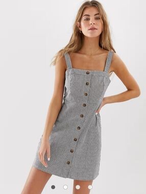 Hollister Striped Shift Mini Dress